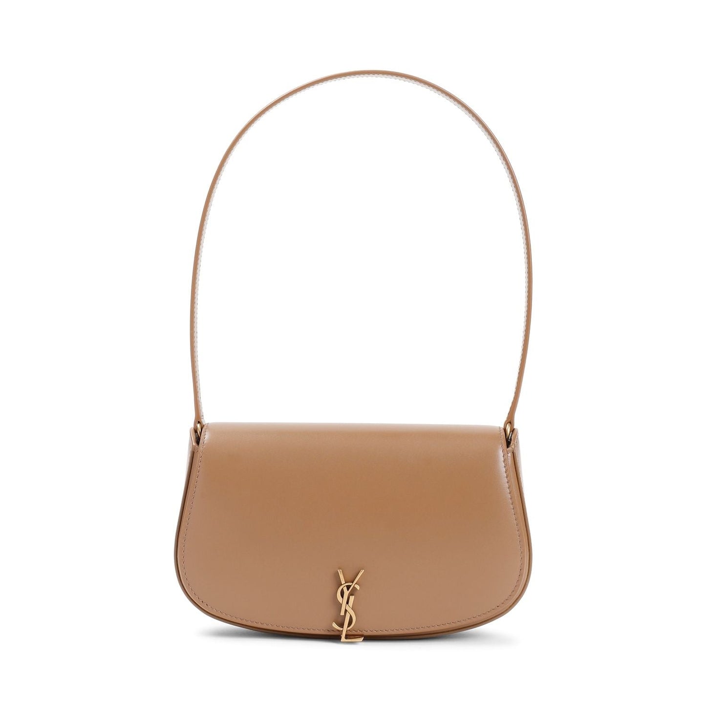 Luxury Saint Laurent Women's Voltaire Mini Bag In Dark Cork Leather in Brown | 7796420SX0W