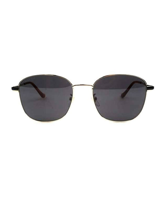 Luxury Gucci Trending 2025 Eyewear Square Metal Sunglasses Black