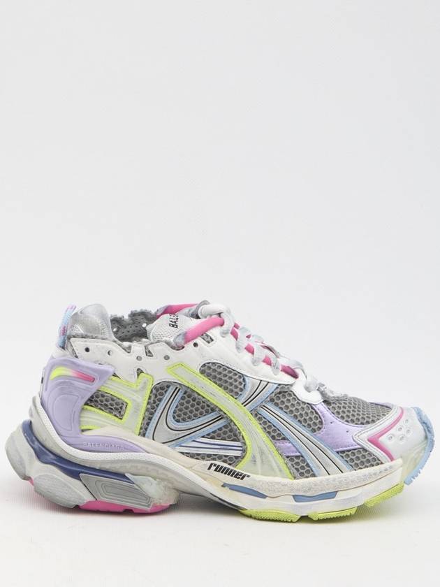 Luxury Balenciaga Runner mesh panel low-top sneakers