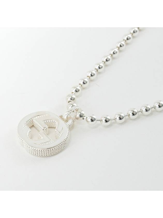 Luxury Gucci Trending 2025 Interlocking G Pendant Bracelet YBA479226001 Silver