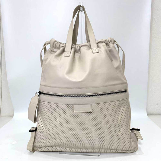 Luxury Bottega Veneta ivory  Leather Backpack ()