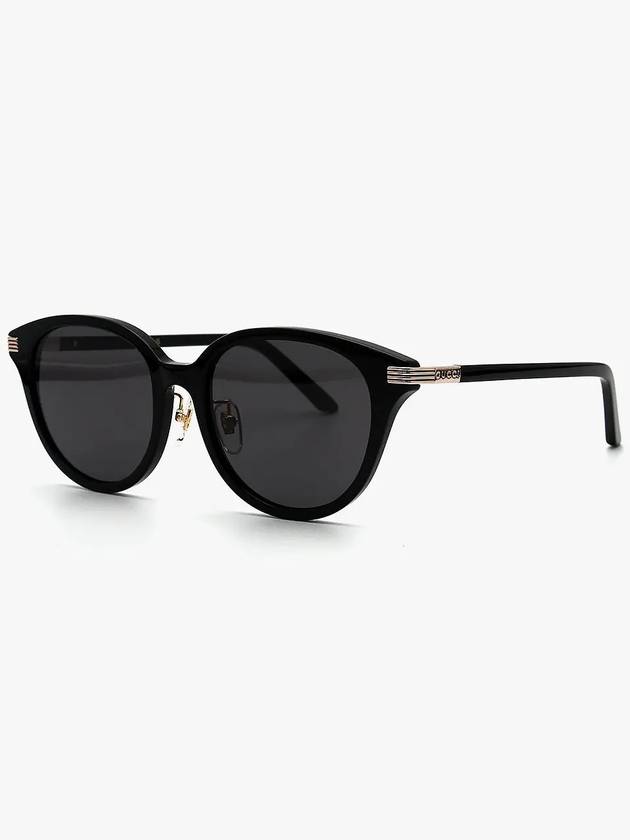 Luxury Gucci Trending 2025 Eyewear Cat Eye Acetate Sunglasses Black Grey