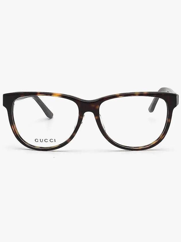 Luxury Gucci Trending 2025 Eyewear Square Eyeglasses Brown