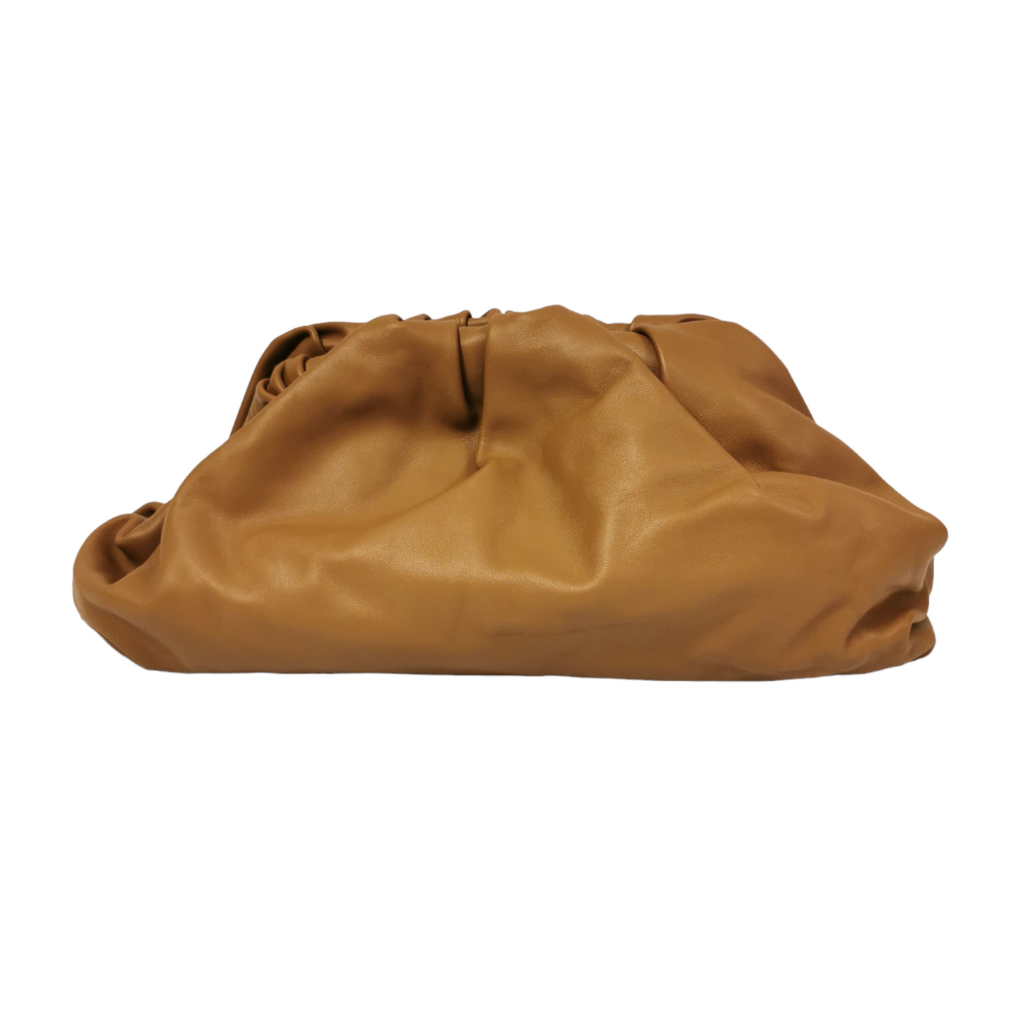 Luxury Bottega Veneta The Pouch Clutch Brown