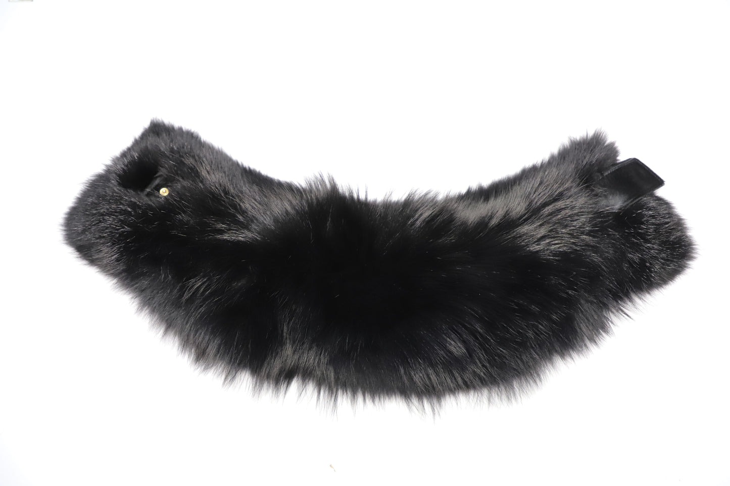 Luxury Gucci Trending 2025 Scarf in Black Fox Fur