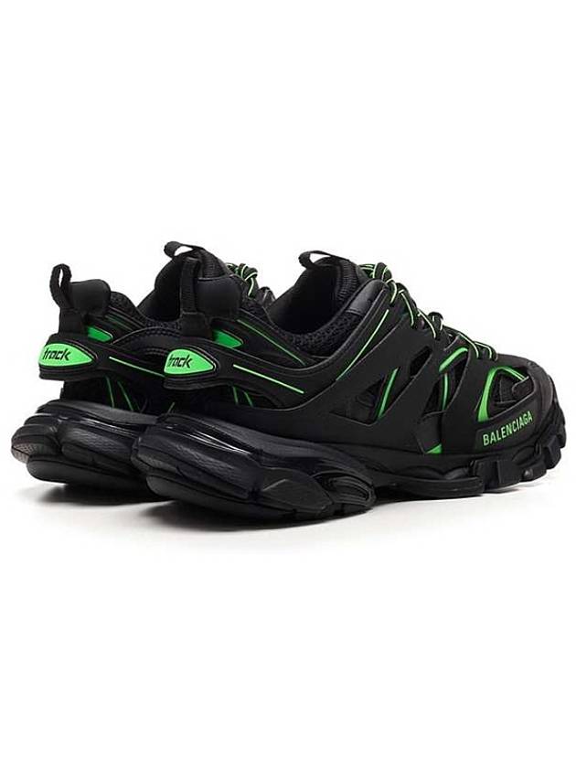Luxury Balenciaga Track Low Top Sneakers Green Black