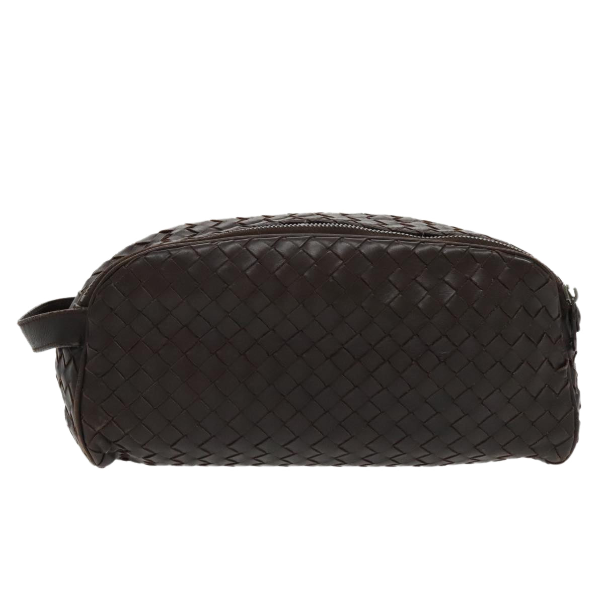 Luxury Bottega Veneta Intrecciato  Leather Clutch Bag ()