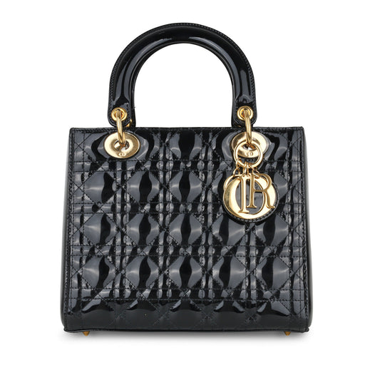 Luxury Dior Medium Lady Luxury Dior - Patent