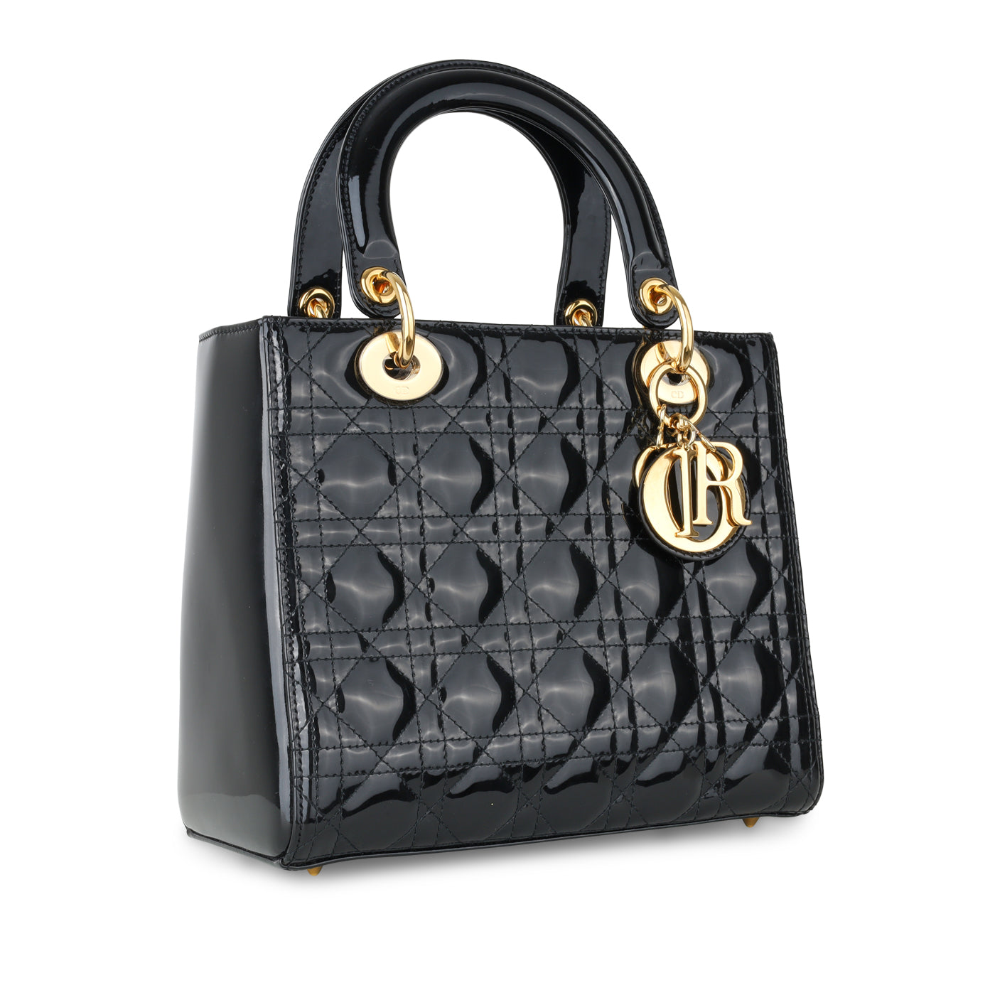 Luxury Dior Medium Lady Luxury Dior - Patent