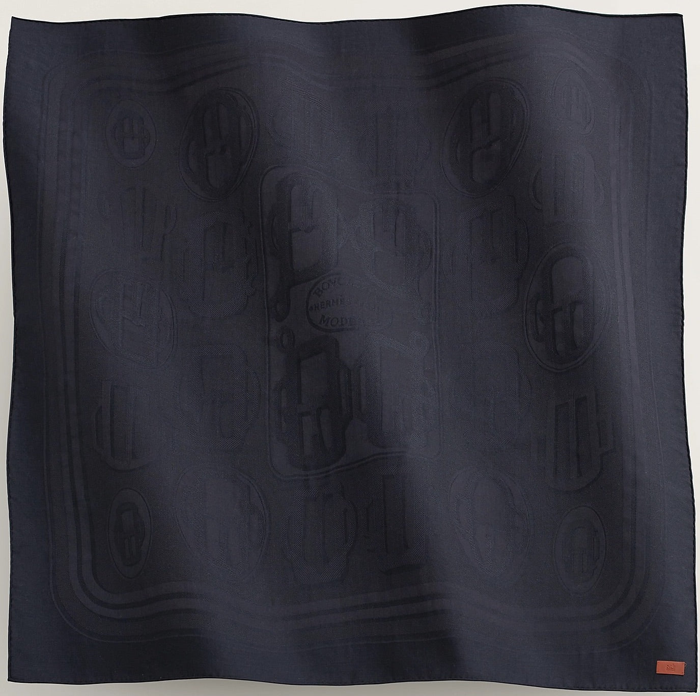 Hermes Bouclerie Moderne Scarf 115 Cashmere Silk