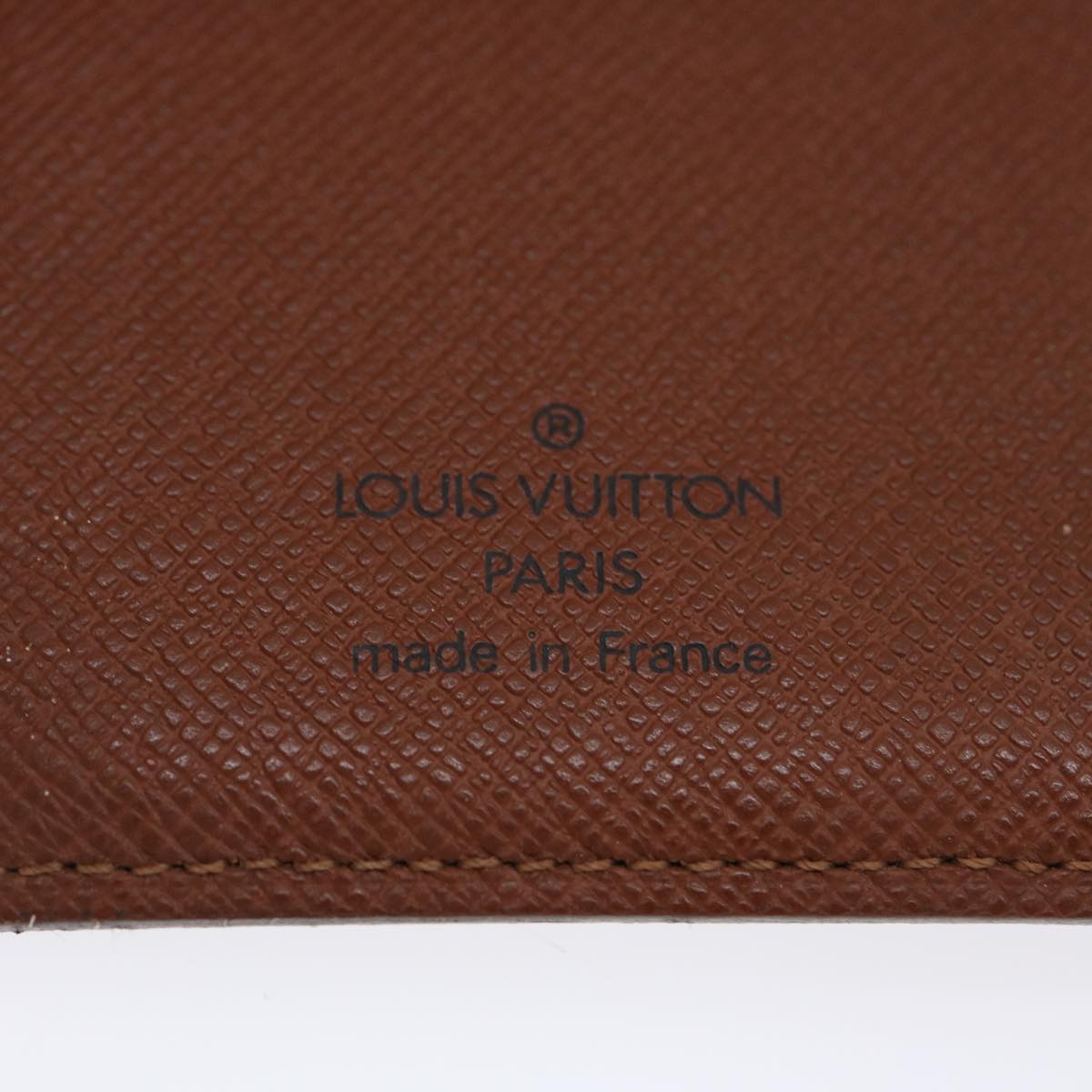 LOUIS VUITTON Monogram Agenda PM Day Planner Cover R20005 LV am470b