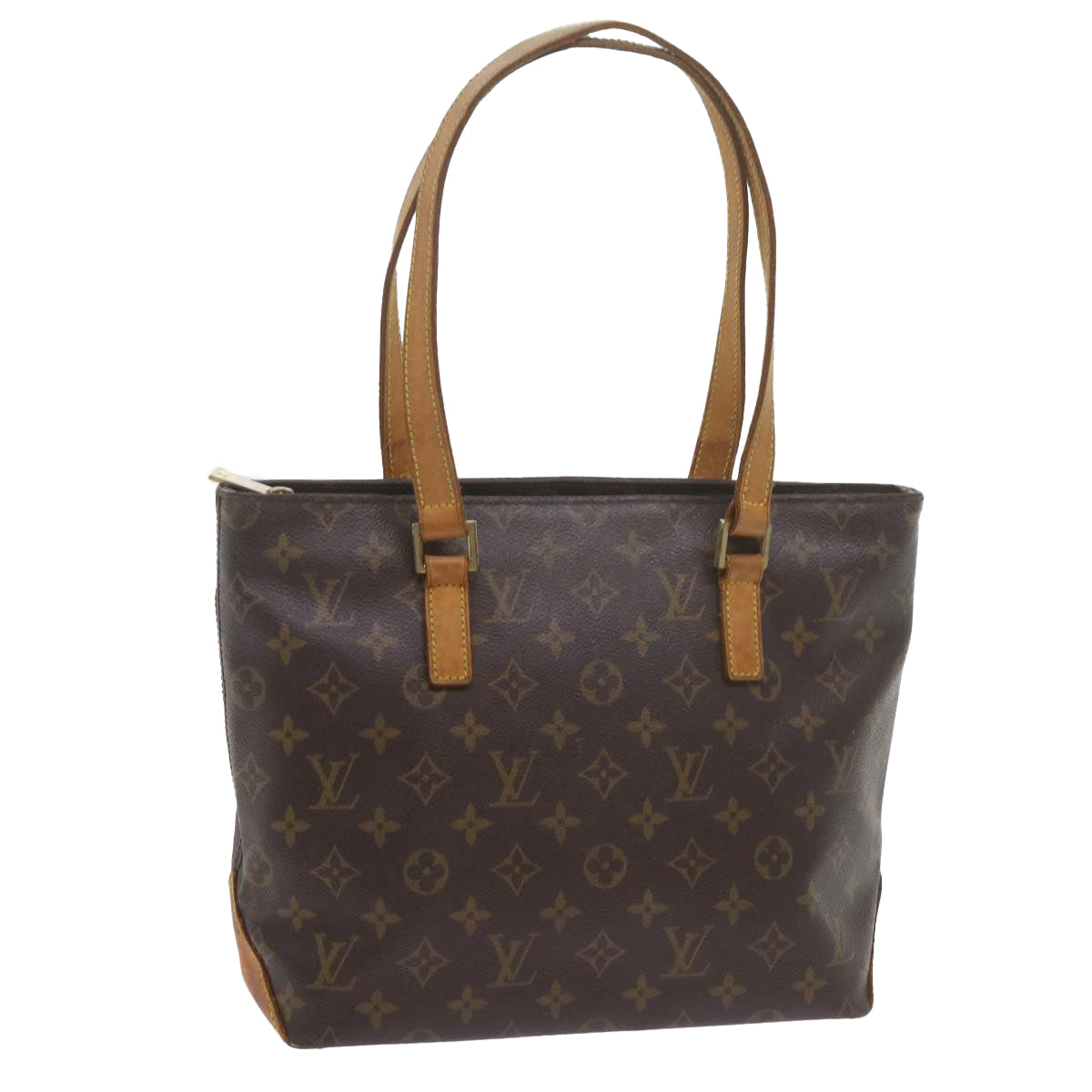 LOUIS VUITTON Monogram Cabas Piano Tote Bag M51148 LV bs10400