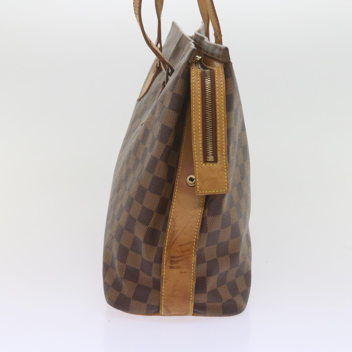 LOUIS VUITTON Damier Ebene Colombine Tote Bag 100th N99037 LV bs10449