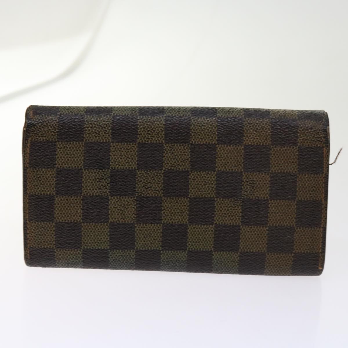 LOUIS VUITTON Damier Ebene Graphite Wallet 5Set LV bs10464