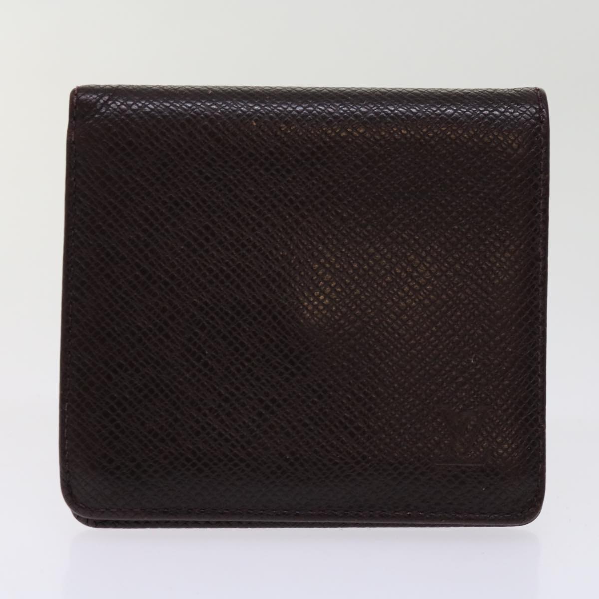 LOUIS VUITTON Monogram Vernis Mini Rin Taiga Wallet 4Set Brown LV bs10465