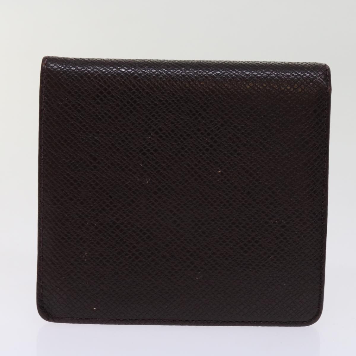 LOUIS VUITTON Monogram Vernis Mini Rin Taiga Wallet 4Set Brown LV bs10465