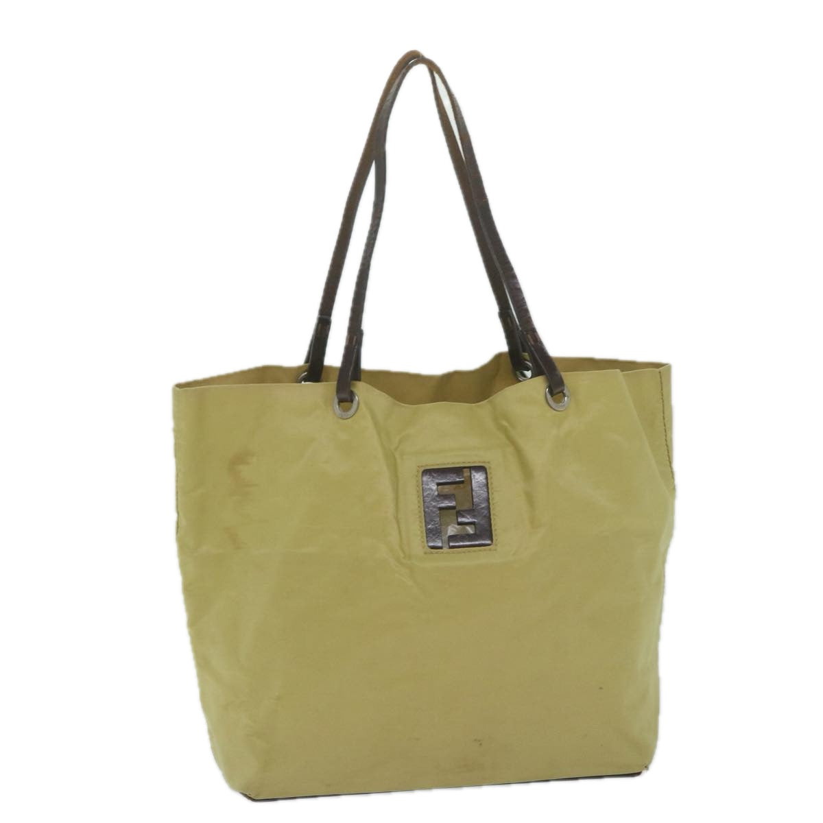 Luxury FendiTote Bag Nylon Beigebs10498