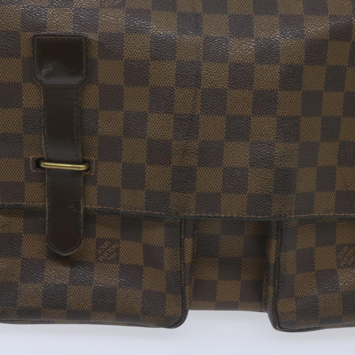 LOUIS VUITTON Damier Ebene Broadway Shoulder Bag N42270 LV bs10513