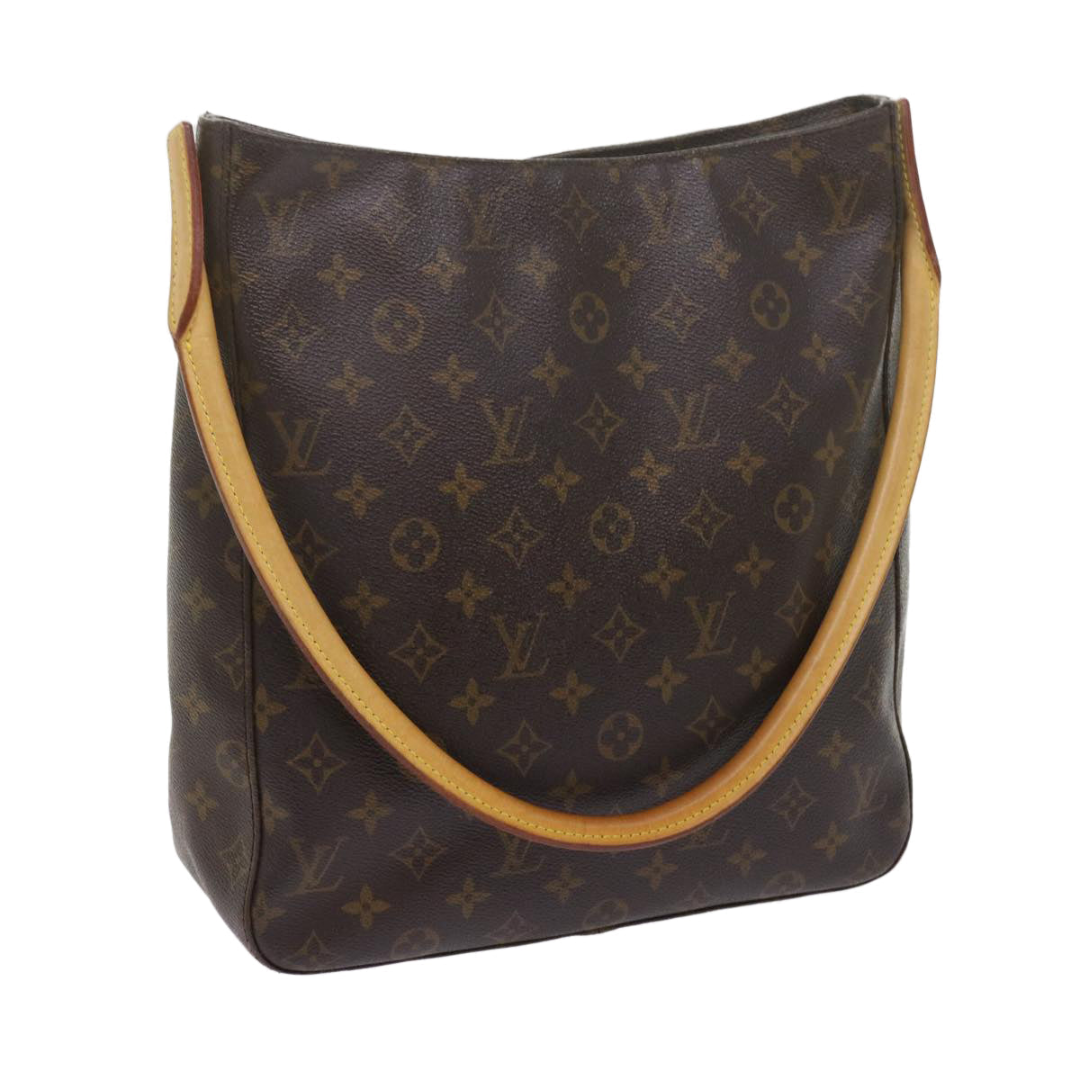 LOUIS VUITTON Monogram Looping GM Shoulder Bag M51145 LV bs10715