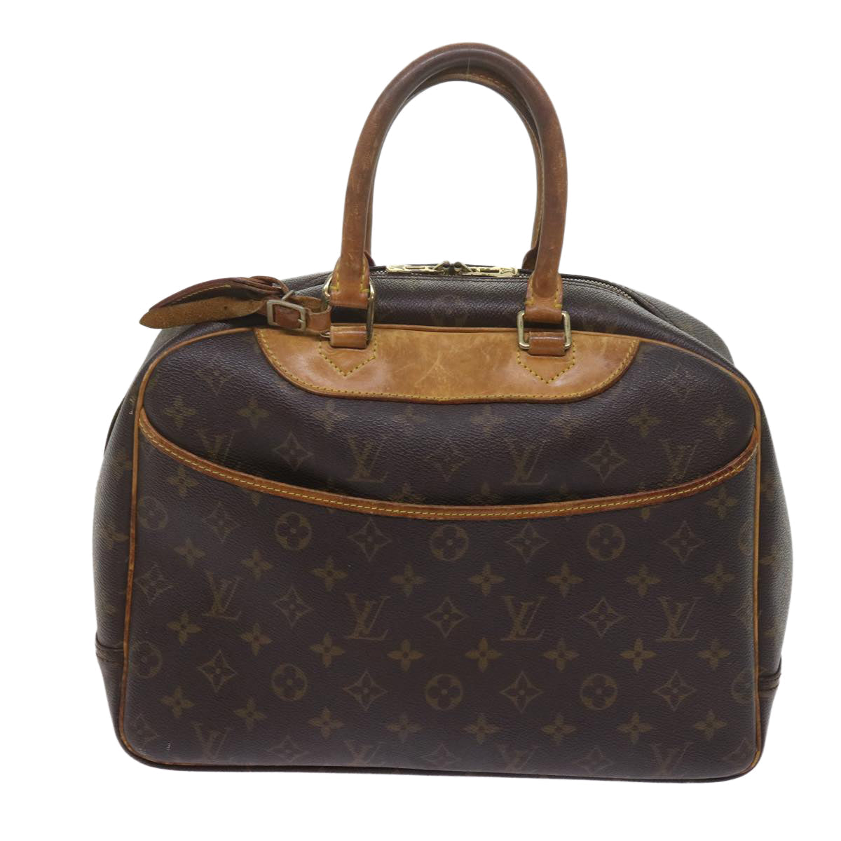 LOUIS VUITTON Monogram Deauville Hand Bag M47270 LV bs10735