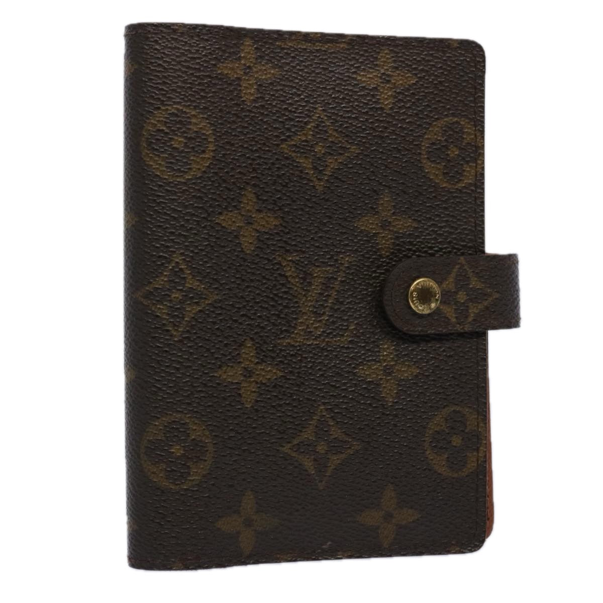LOUIS VUITTON Monogram Agenda PM Day Planner Cover R20005 LV bs10745