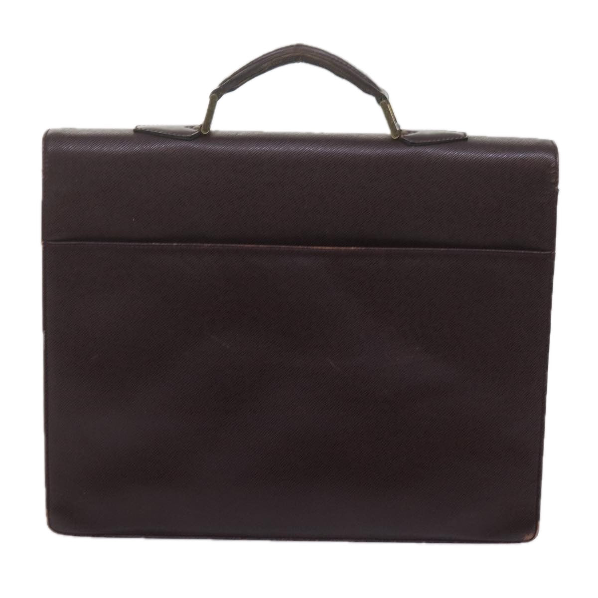 LOUIS VUITTON Taiga Serviette Moskova Business Bag Acajou M30036 LV bs10762