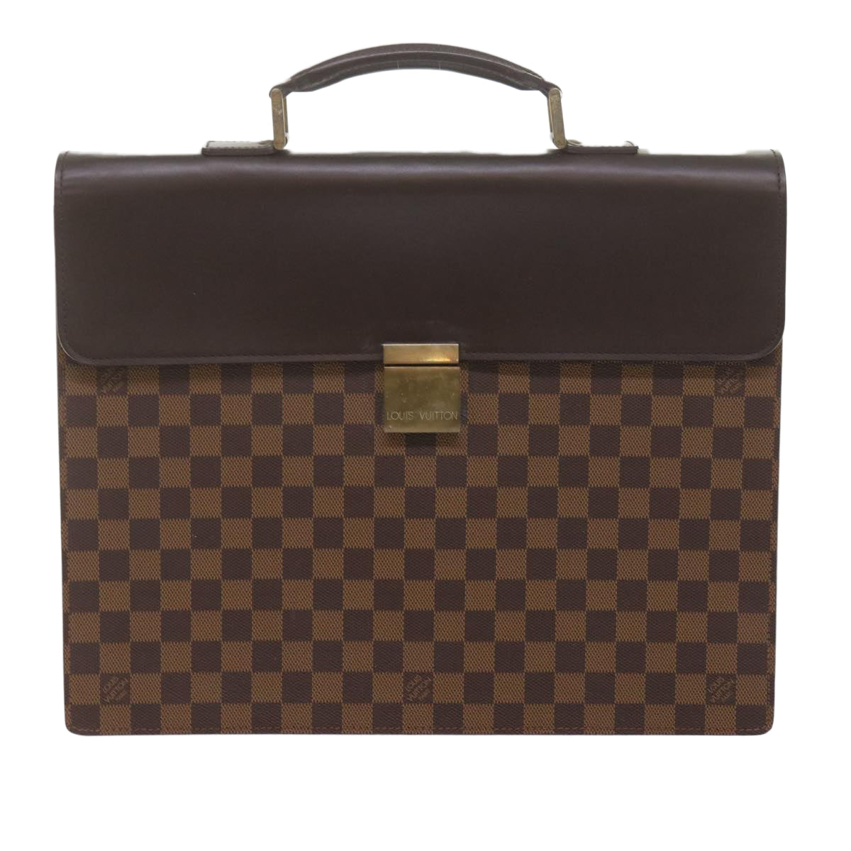 LOUIS VUITTON Damier Ebene Altona PM Briefcase N53315 LV bs10767
