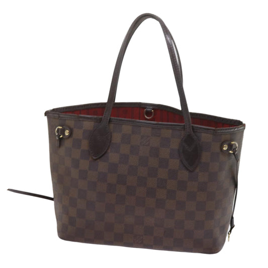 LOUIS VUITTON Damier Ebene Neverfull PM Tote Bag N51109 LV bs10772