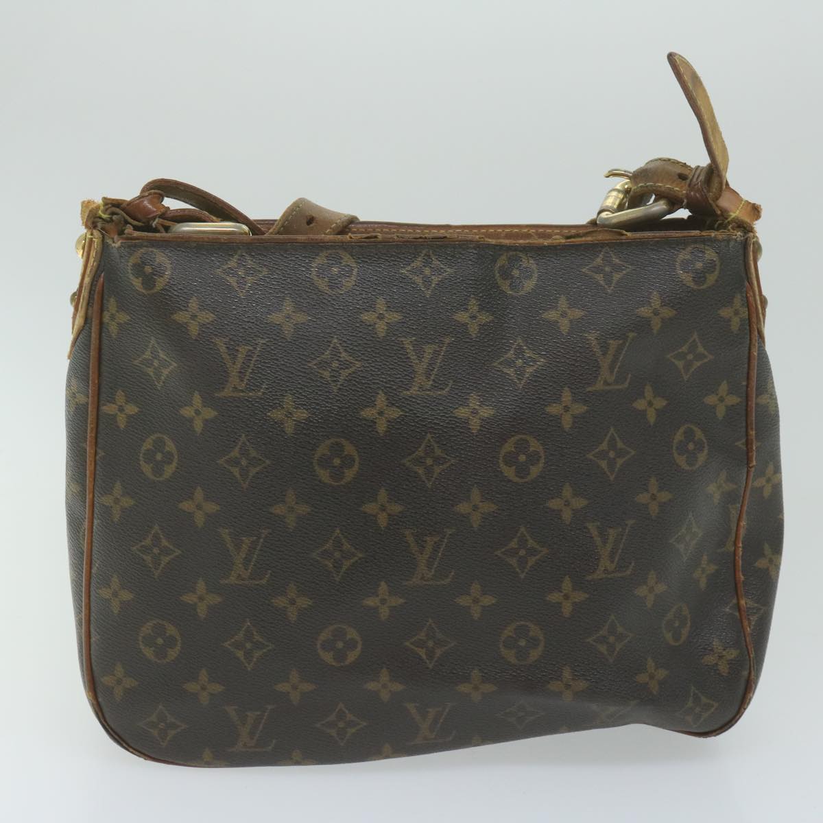 LOUIS VUITTON Monogram Hudson GM Shoulder Bag M40045 LV bs10788