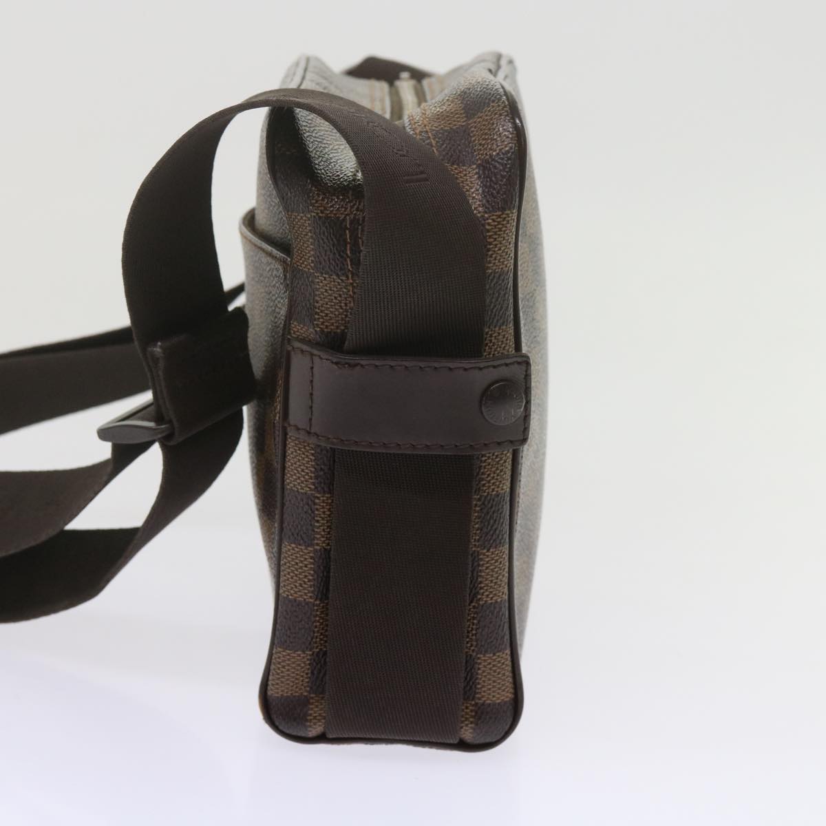 LOUIS VUITTON Damier Ebene Olaf PM Shoulder Bag N41442 LV bs10828