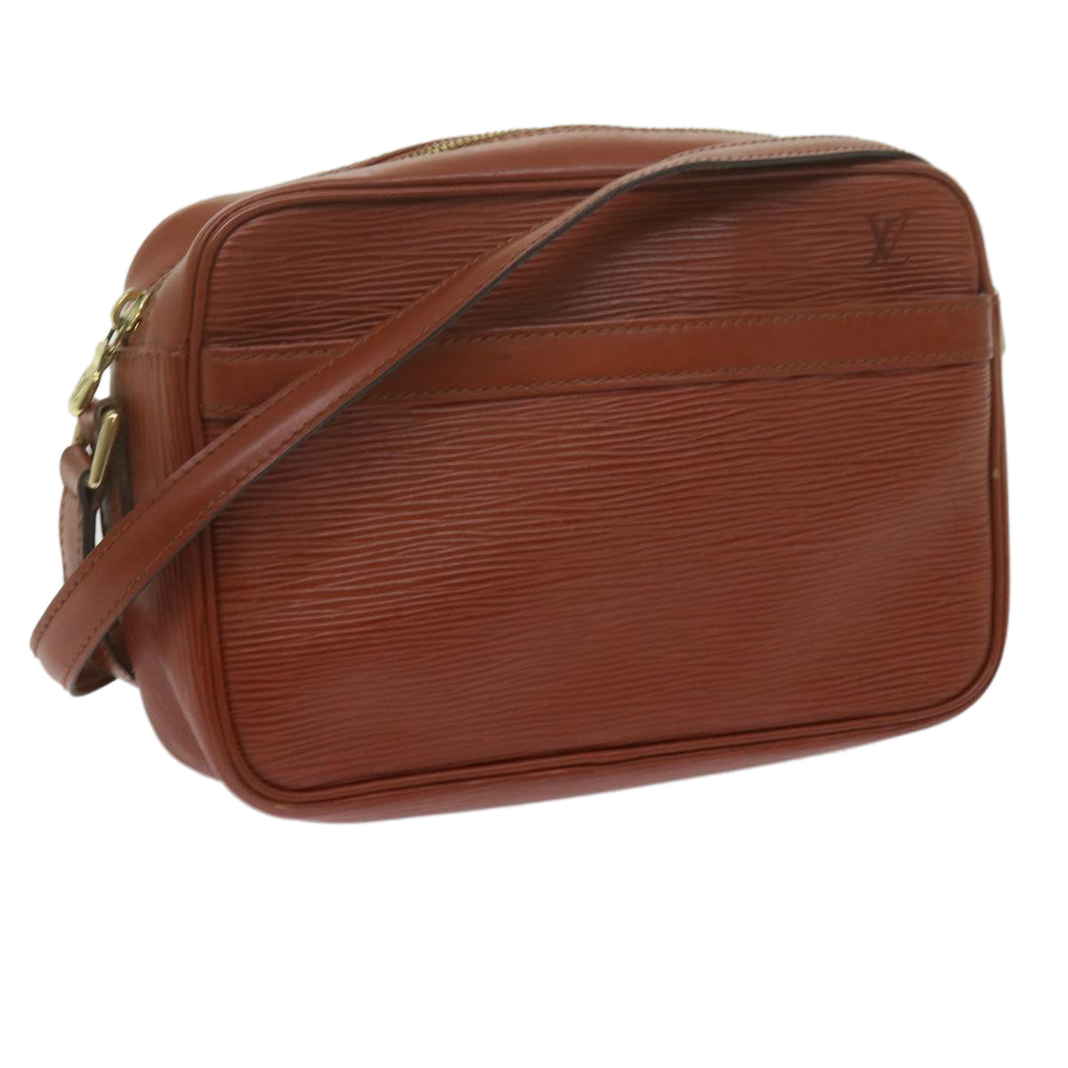 LOUIS VUITTON Epi Trocadero 23 Shoulder Bag Brown M52313 LV bs10833