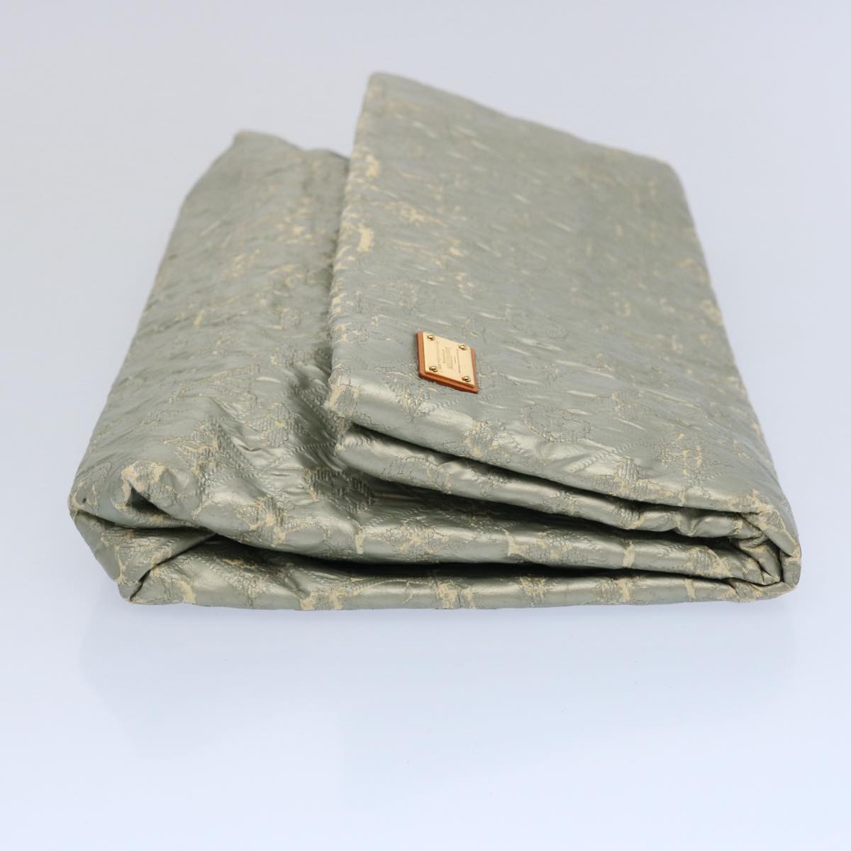 LOUIS VUITTON Monogram Lime Light Clutch PM Bag Silver M95576 LV bs10843