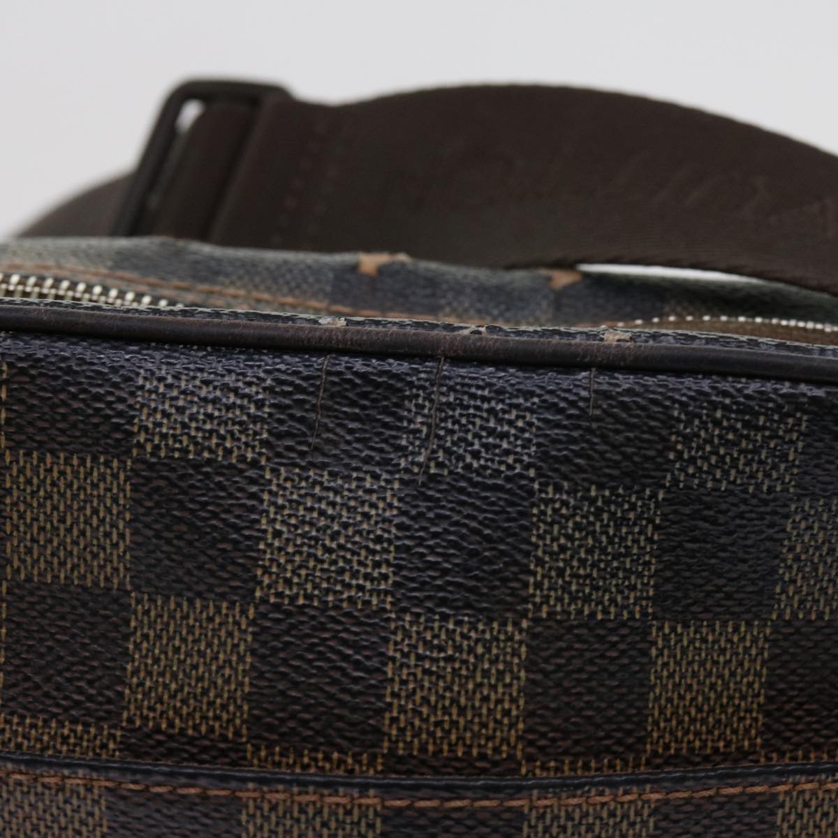 LOUIS VUITTON Damier Ebene Olaf PM Shoulder Bag N41442 LV bs10853
