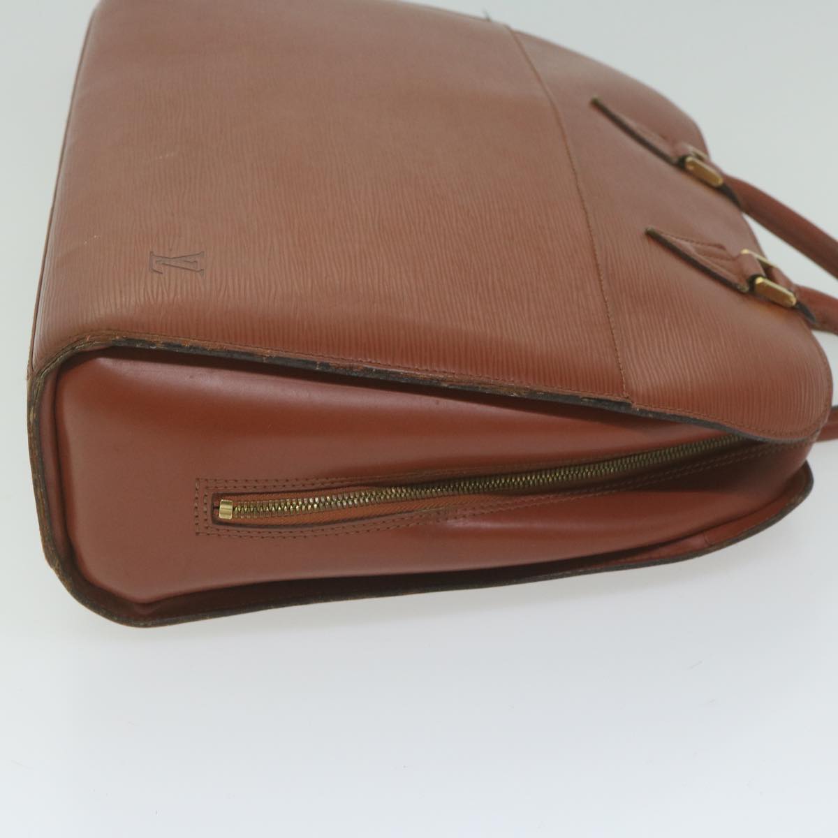 LOUIS VUITTON Epi Sorbonne Hand Bag Brown M54513 LV bs10855