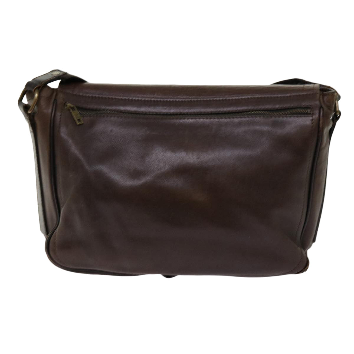 LOUIS VUITTON Utah Messenger Shoulder Bag Leather Brown M32625 LV bs10902