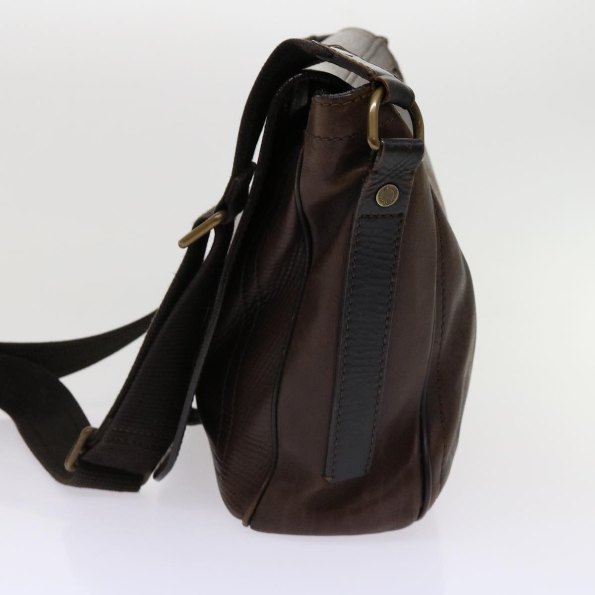 LOUIS VUITTON Utah Messenger Shoulder Bag Leather Brown M32625 LV bs10902
