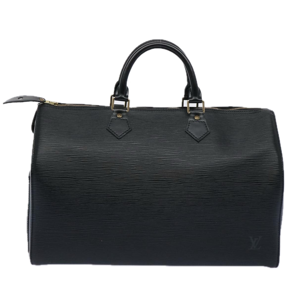LOUIS VUITTON Epi Speedy 35 Hand Bag Black M42992 LV bs10924