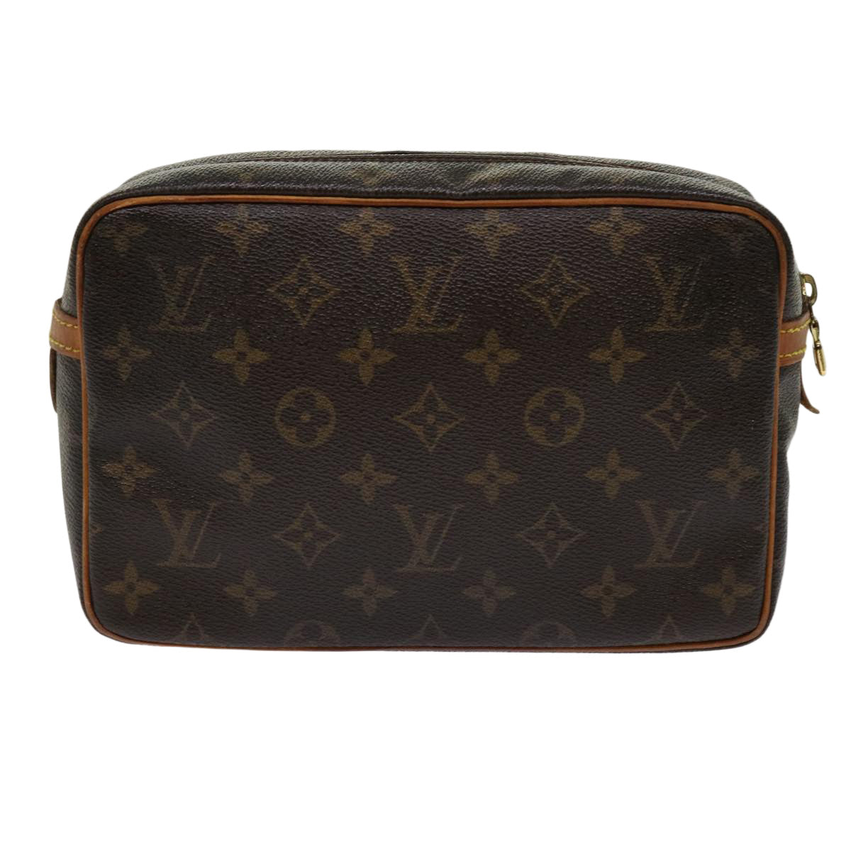 LOUIS VUITTON Monogram Compiegne 23 Clutch Bag M51847 LV bs10934