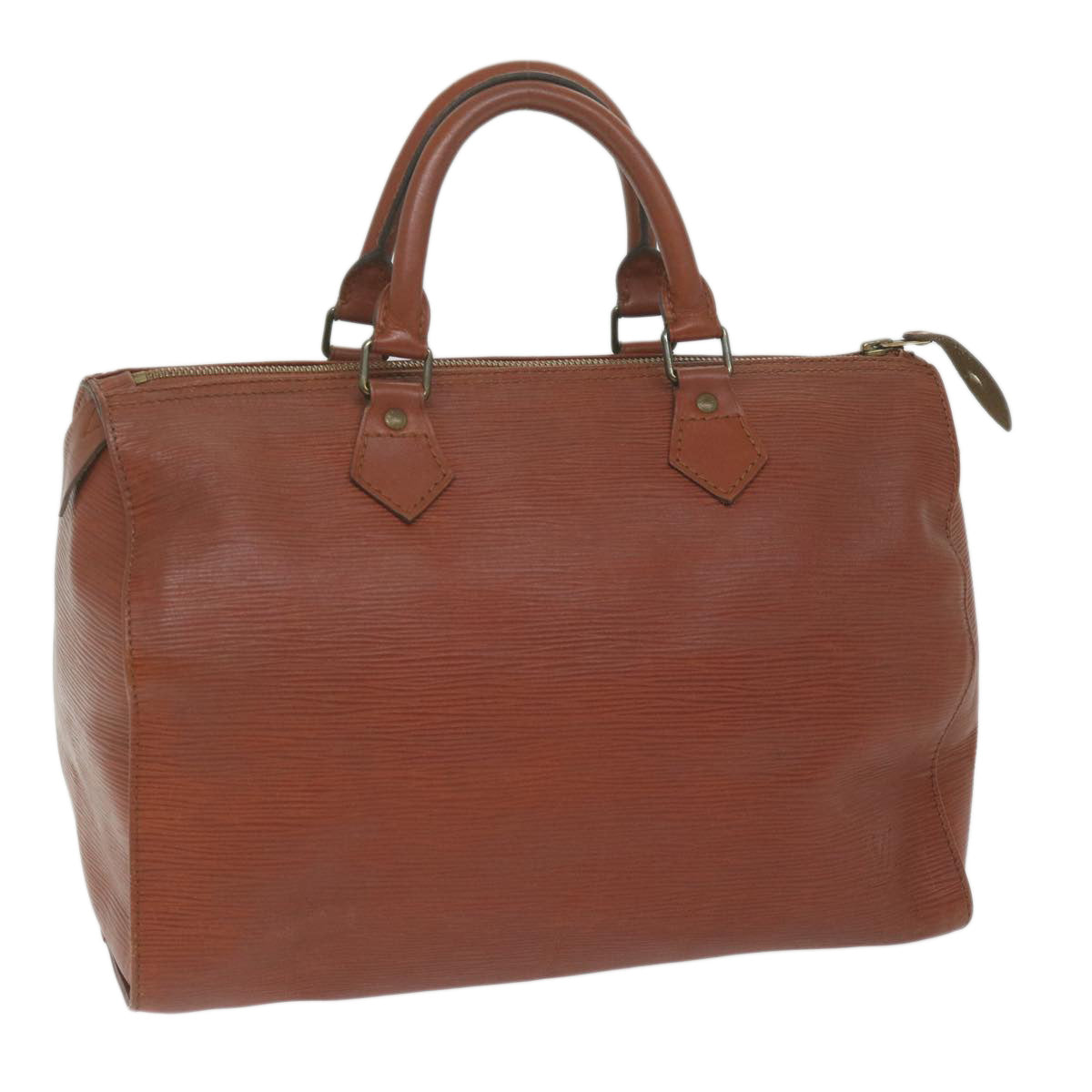 LOUIS VUITTON Epi Speedy 30 Hand Bag Brown M43003 LV bs10969