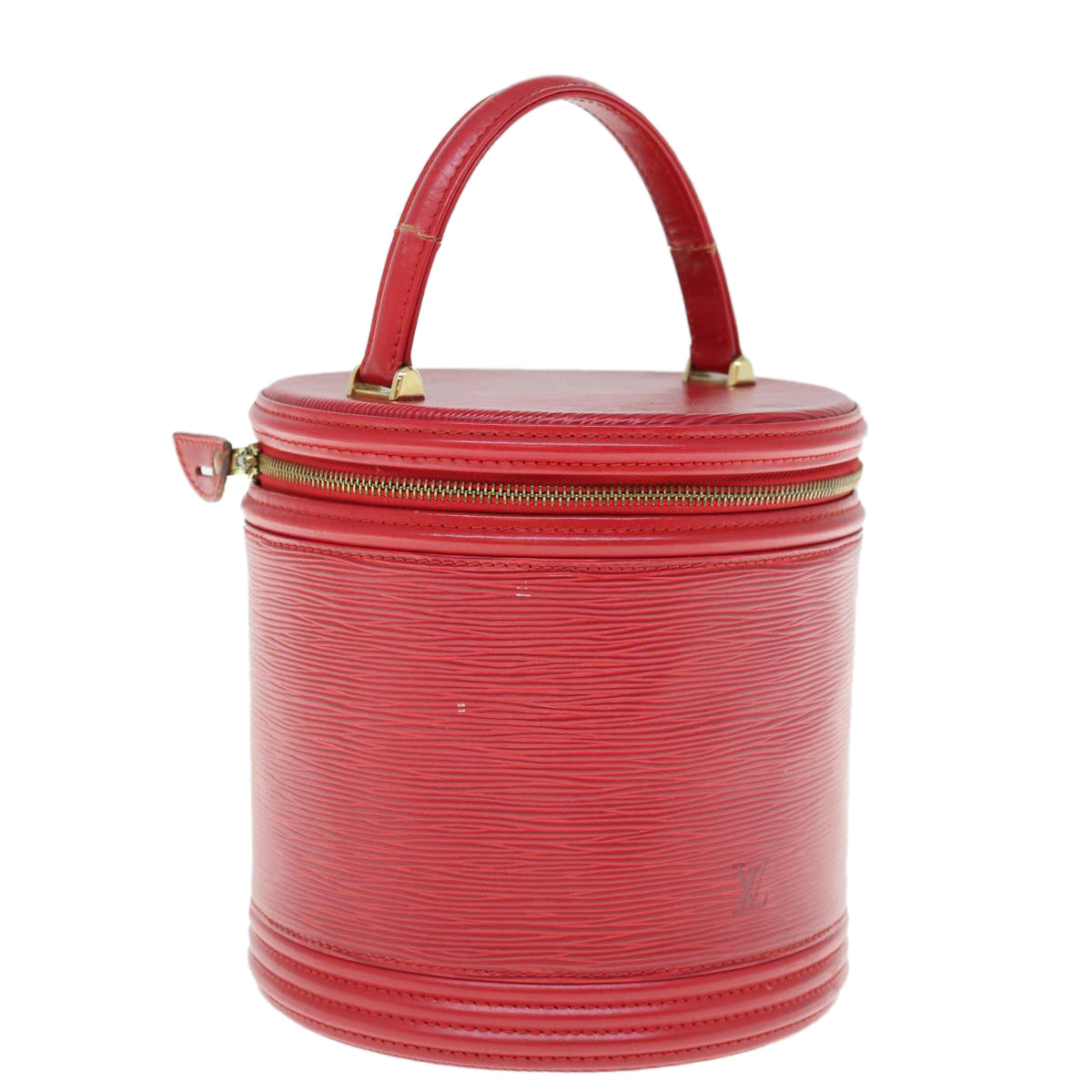 LOUIS VUITTON Epi Cannes Hand Bag Red M48037 LV bs10976