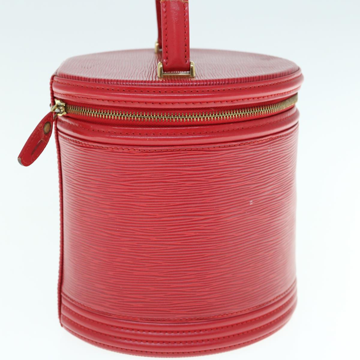 LOUIS VUITTON Epi Cannes Hand Bag Red M48037 LV bs10976