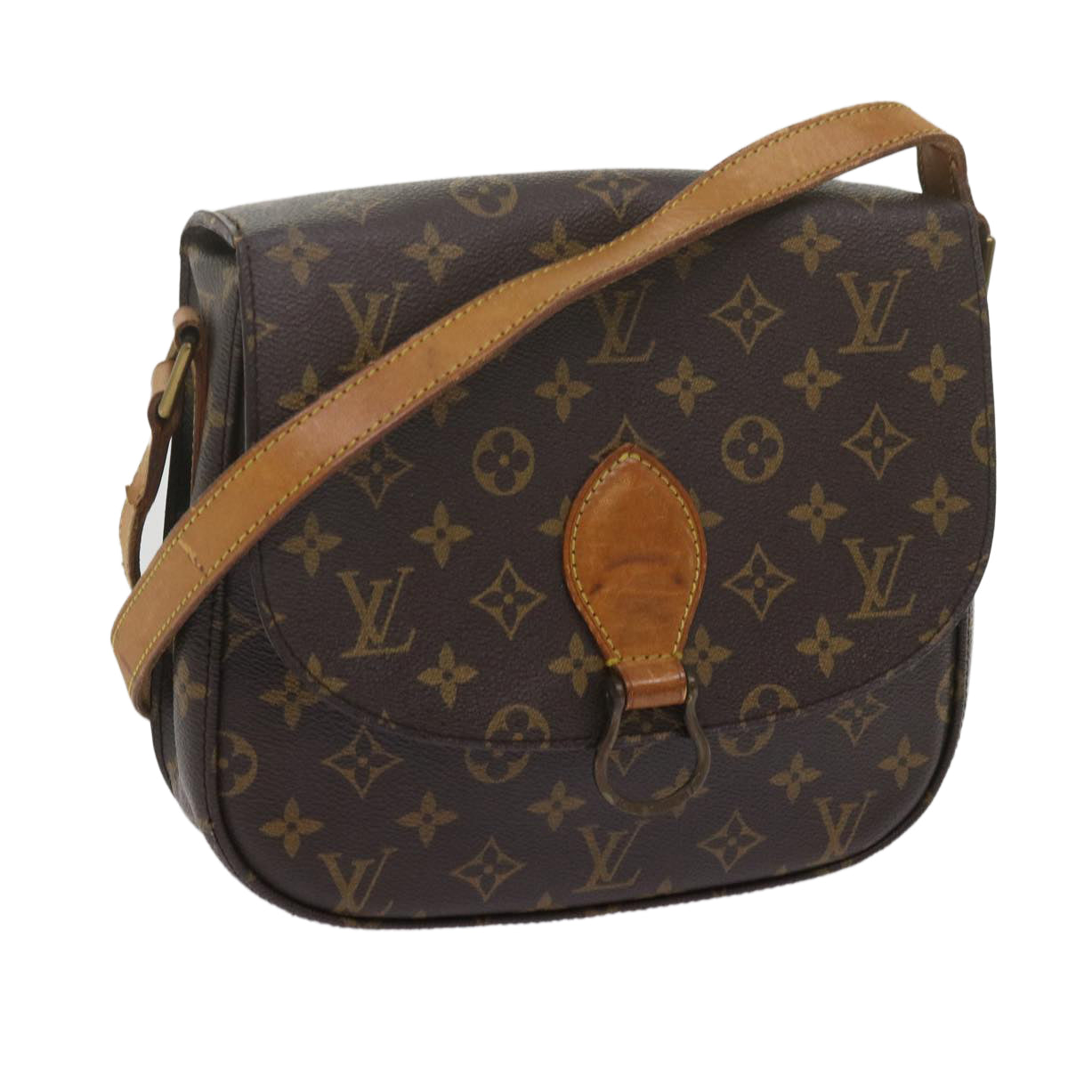 LOUIS VUITTON Monogram Saint Cloud GM Shoulder Bag M51242 LV bs11060