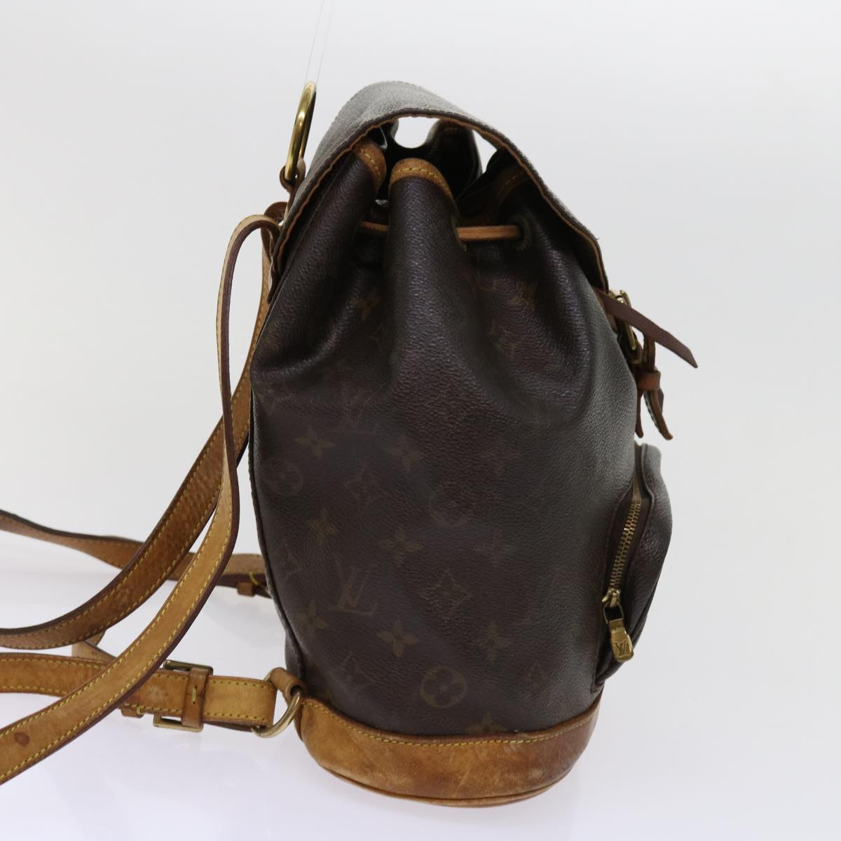 LOUIS VUITTON Monogram Montsouris MM Backpack M51136 LV bs11067