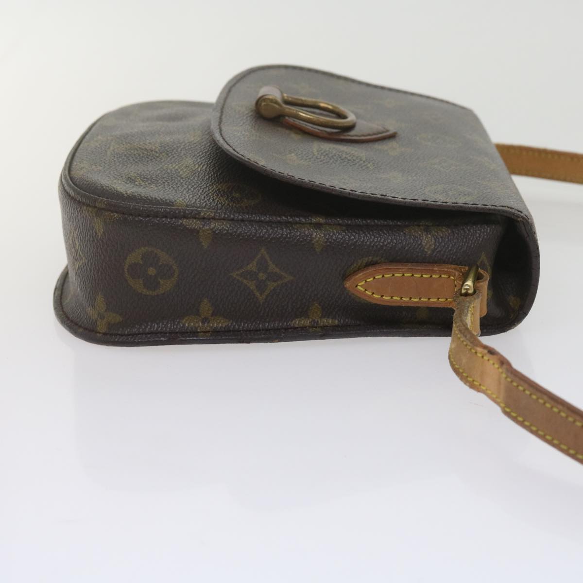 LOUIS VUITTON Monogram Saint Cloud MM Shoulder Bag M51243 LV bs11069