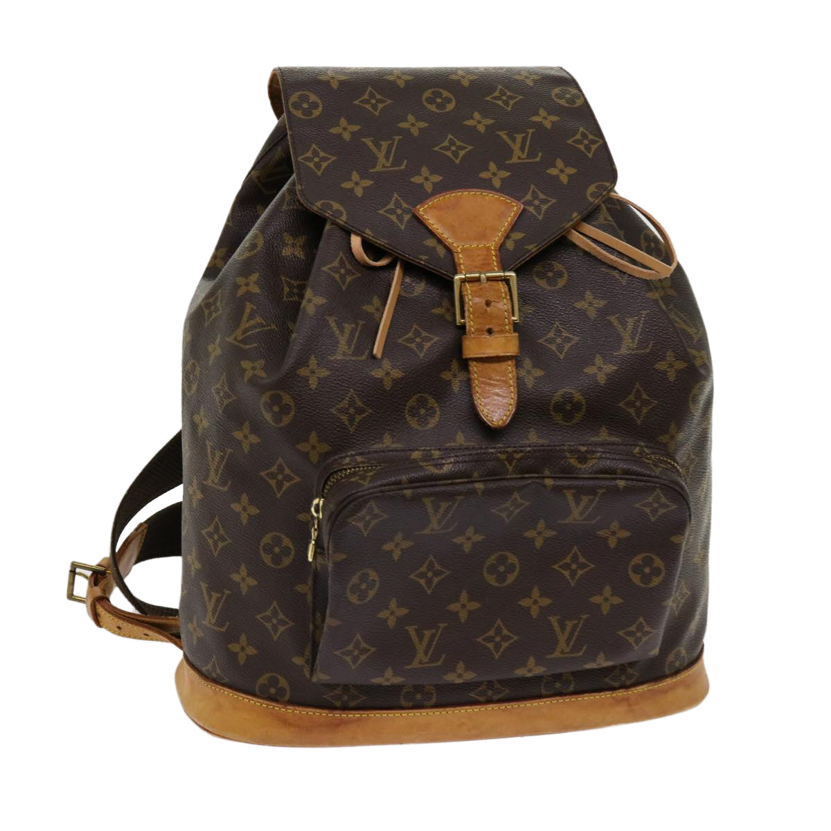 LOUIS VUITTON Monogram Montsouris GM Backpack M51135 LV bs11087