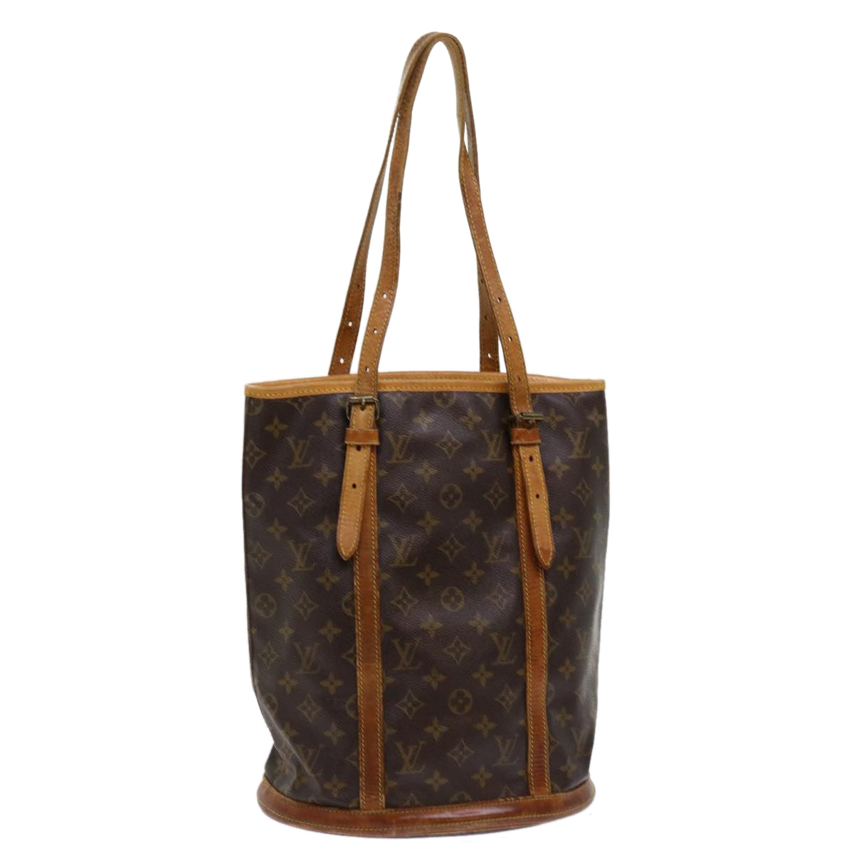 LOUIS VUITTON Monogram Bucket GM Shoulder Bag M42236 LV bs11119