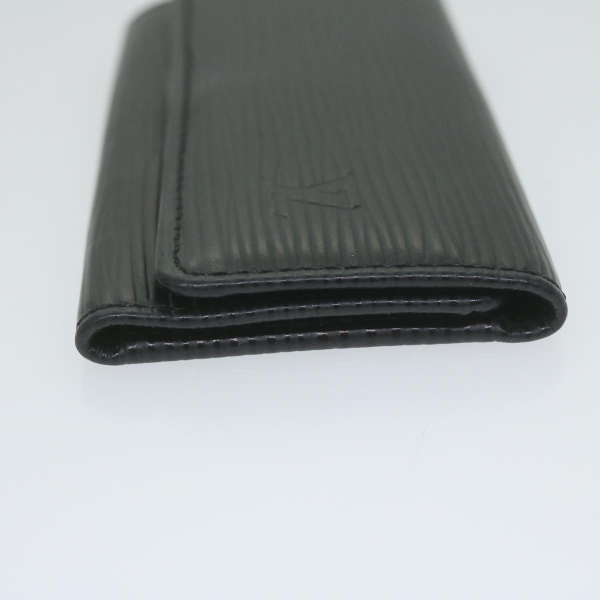LOUIS VUITTON Epi Multicles 4 Key Case Noir M63822 LV bs11165