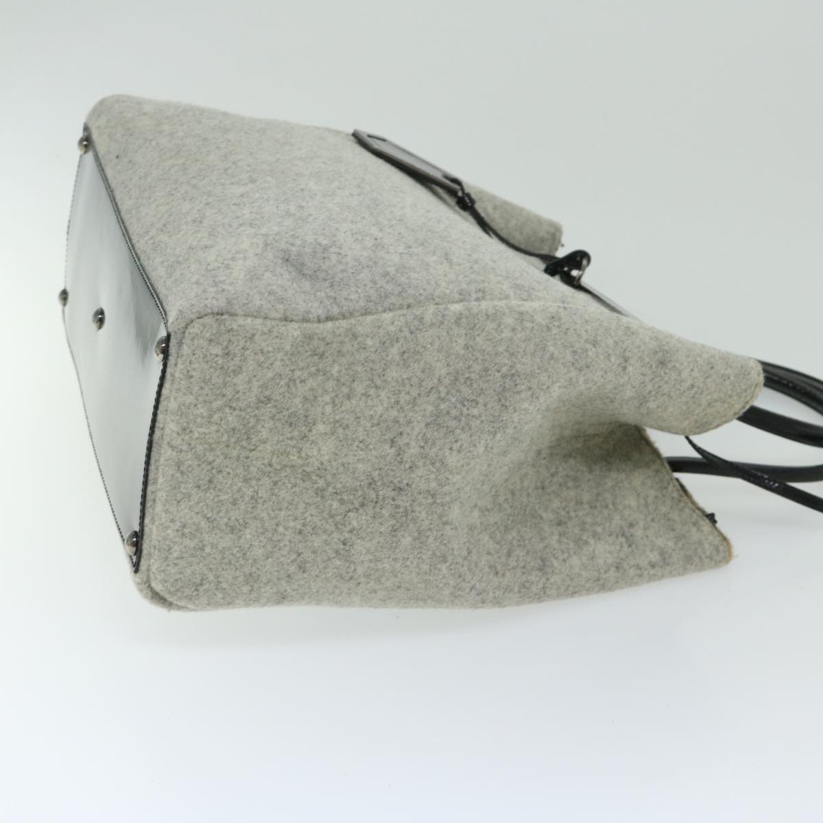 Luxury FendiHand Bag Wool Graybs11233