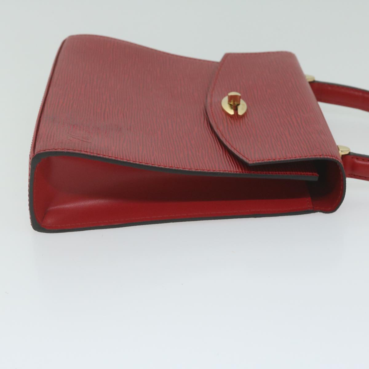 LOUIS VUITTON Epi Malesherbes Hand Bag Red M52377 LV bs11284