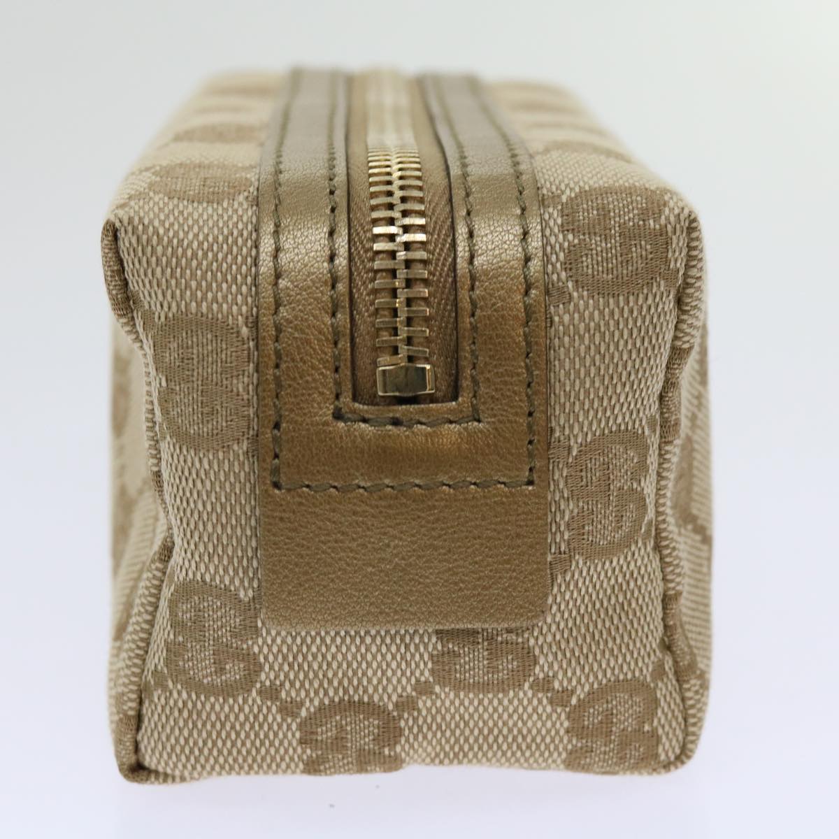 GUCCI GG Canvas Pouch Beige 153228  bs11419
